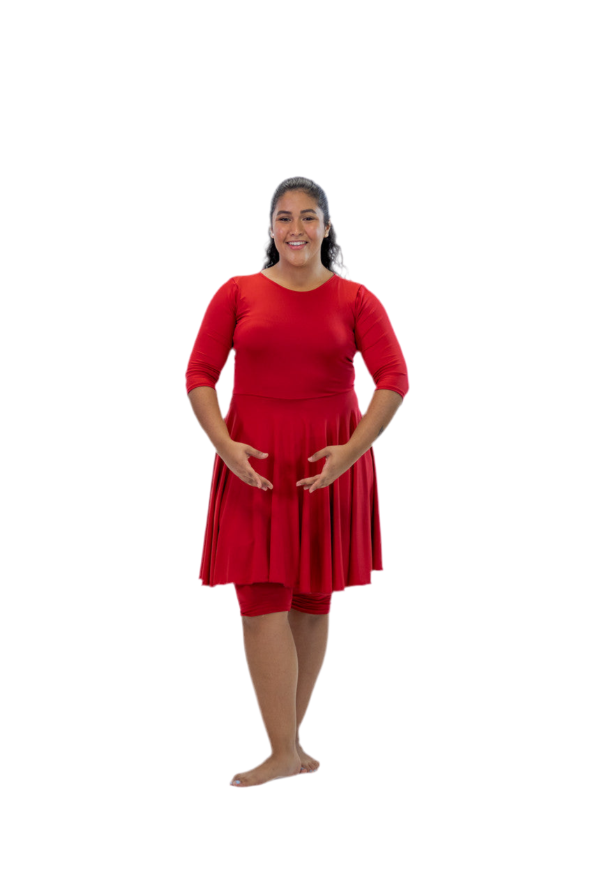 The Blood Tunic black inside red outside