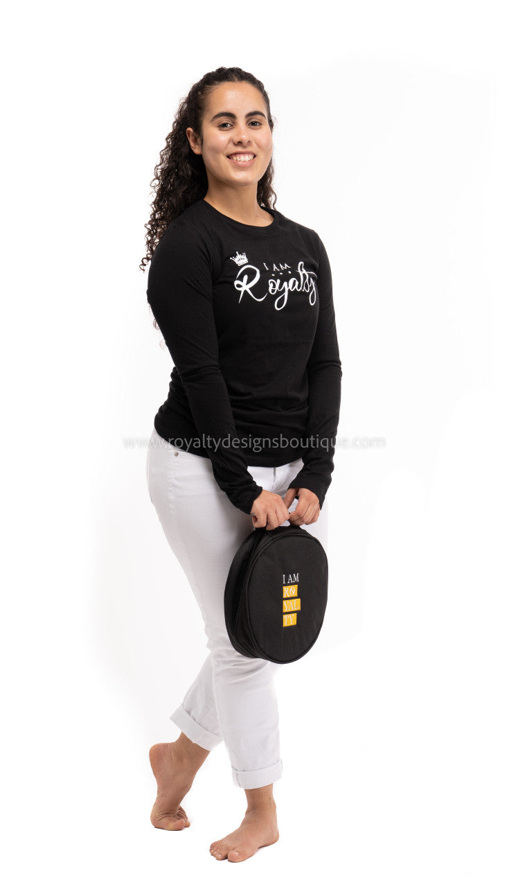 Black Tambourine Case - Collection I AM ROYALTY