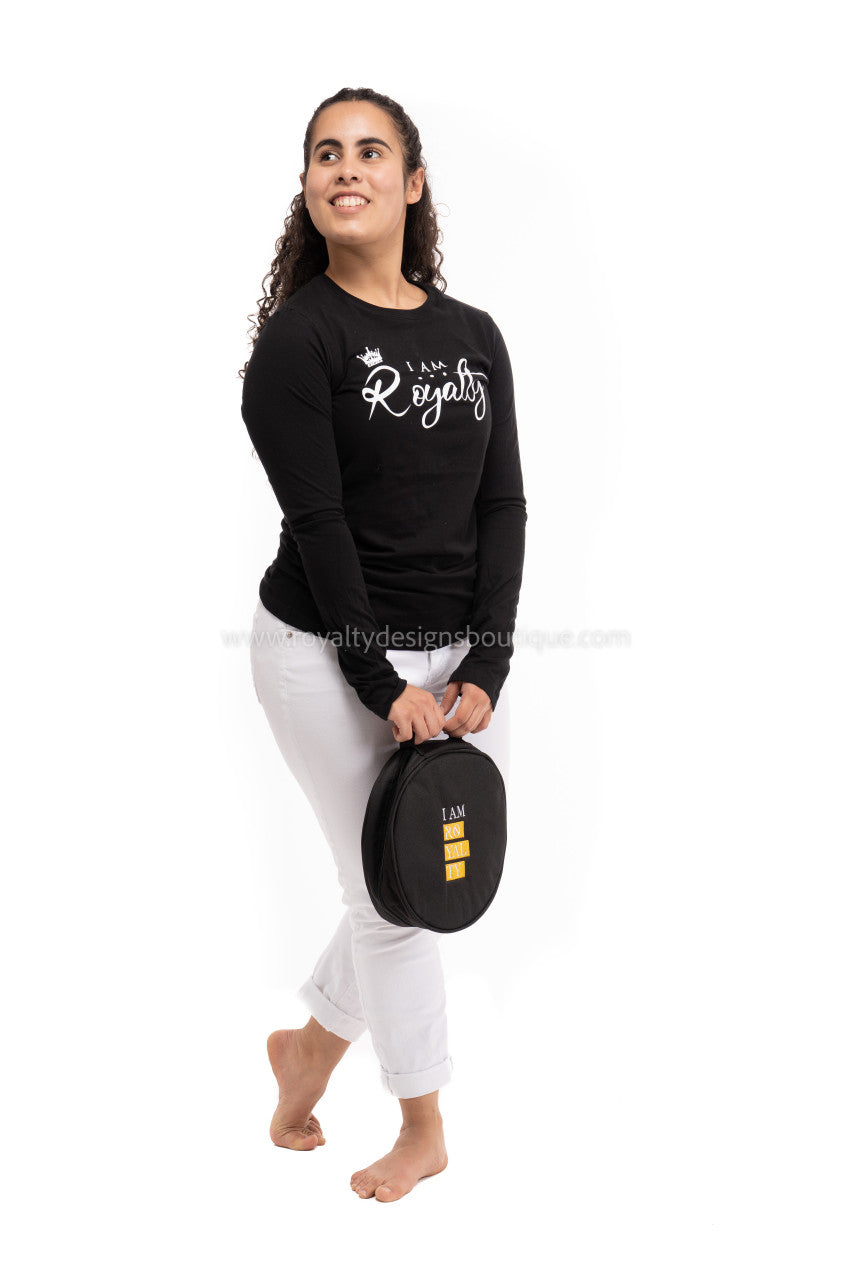 Black Tambourine Case - Collection I AM ROYALTY