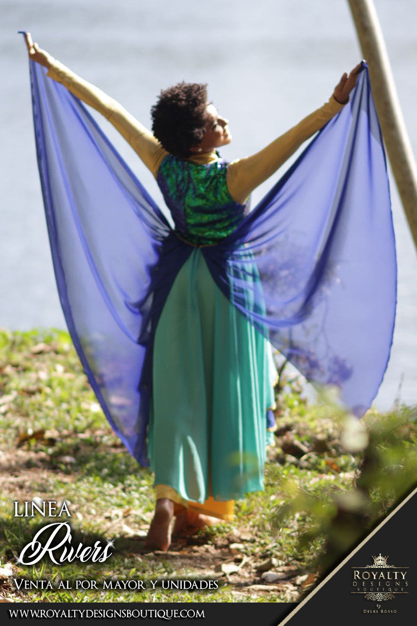 Vestido Elegante RIVERS - Royalty Designs Boutique por Delki Rosso
Dance Garments RIVERS - Royalty Designs Boutique by Delki Rosso