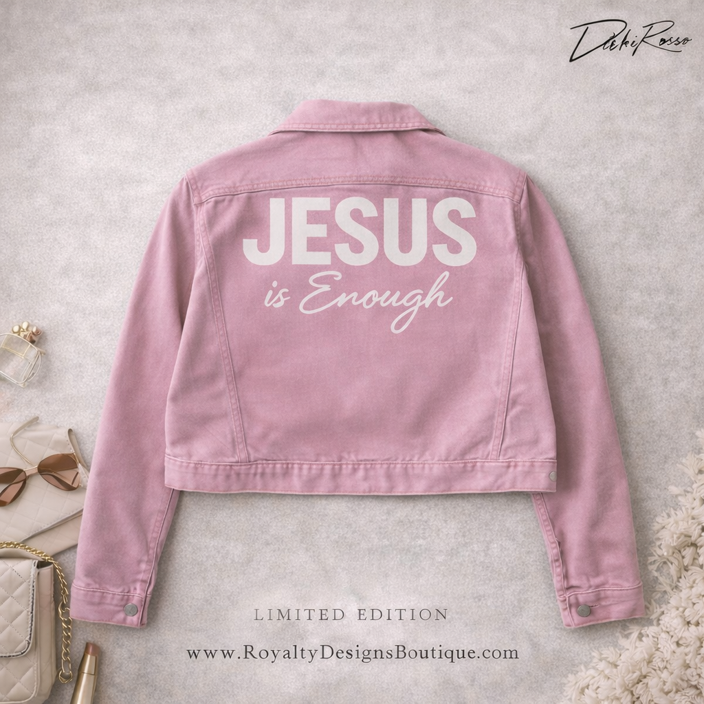 Jesus is Enough - Jean Jacket I Limited Edition