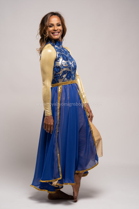 Princess Praise Dance Dress in Sequin and Chiffon | Available in Multiple Colors I Princess Collection
