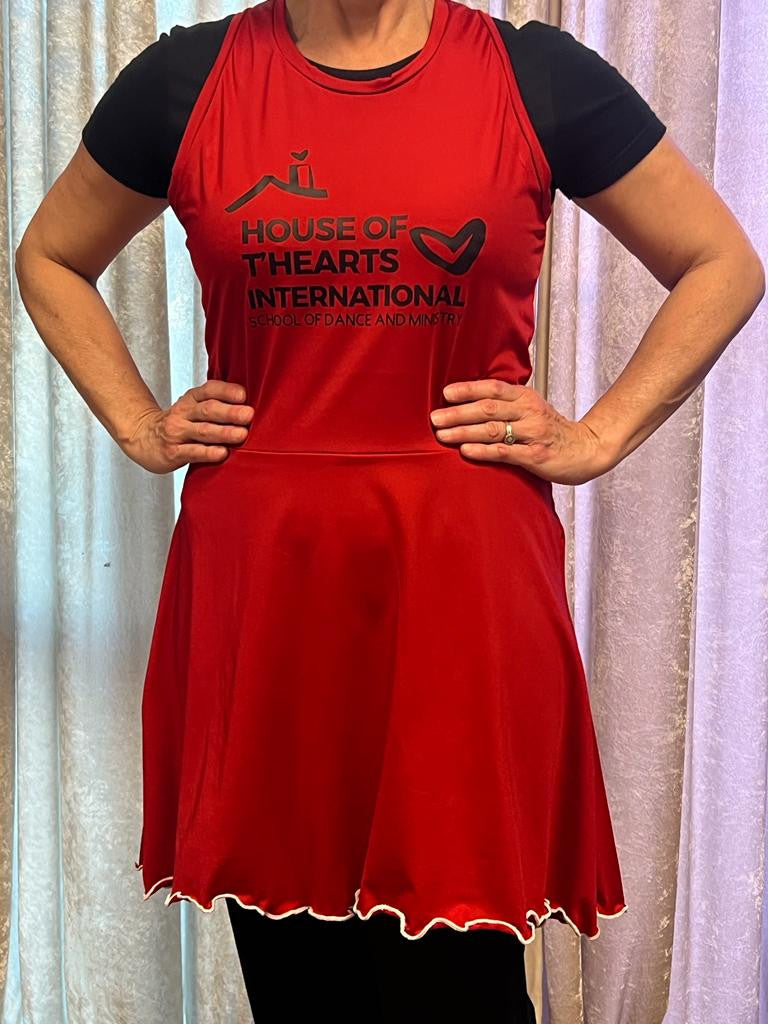 HOTAI School Lycra Tunic – Official Uniform (Red)