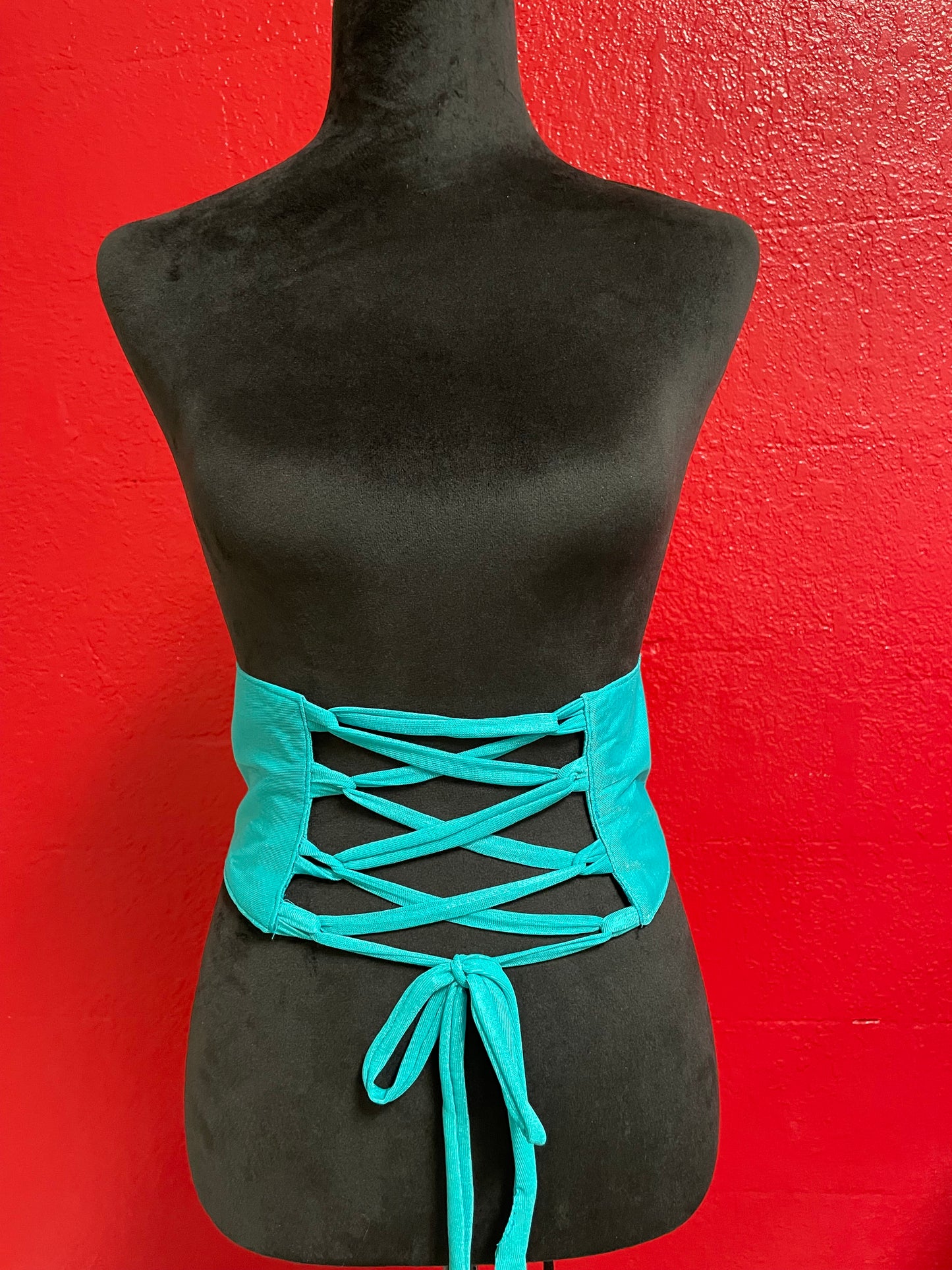 Turquoise Praise Dance Sash / Belt ( Final Sale ) *
