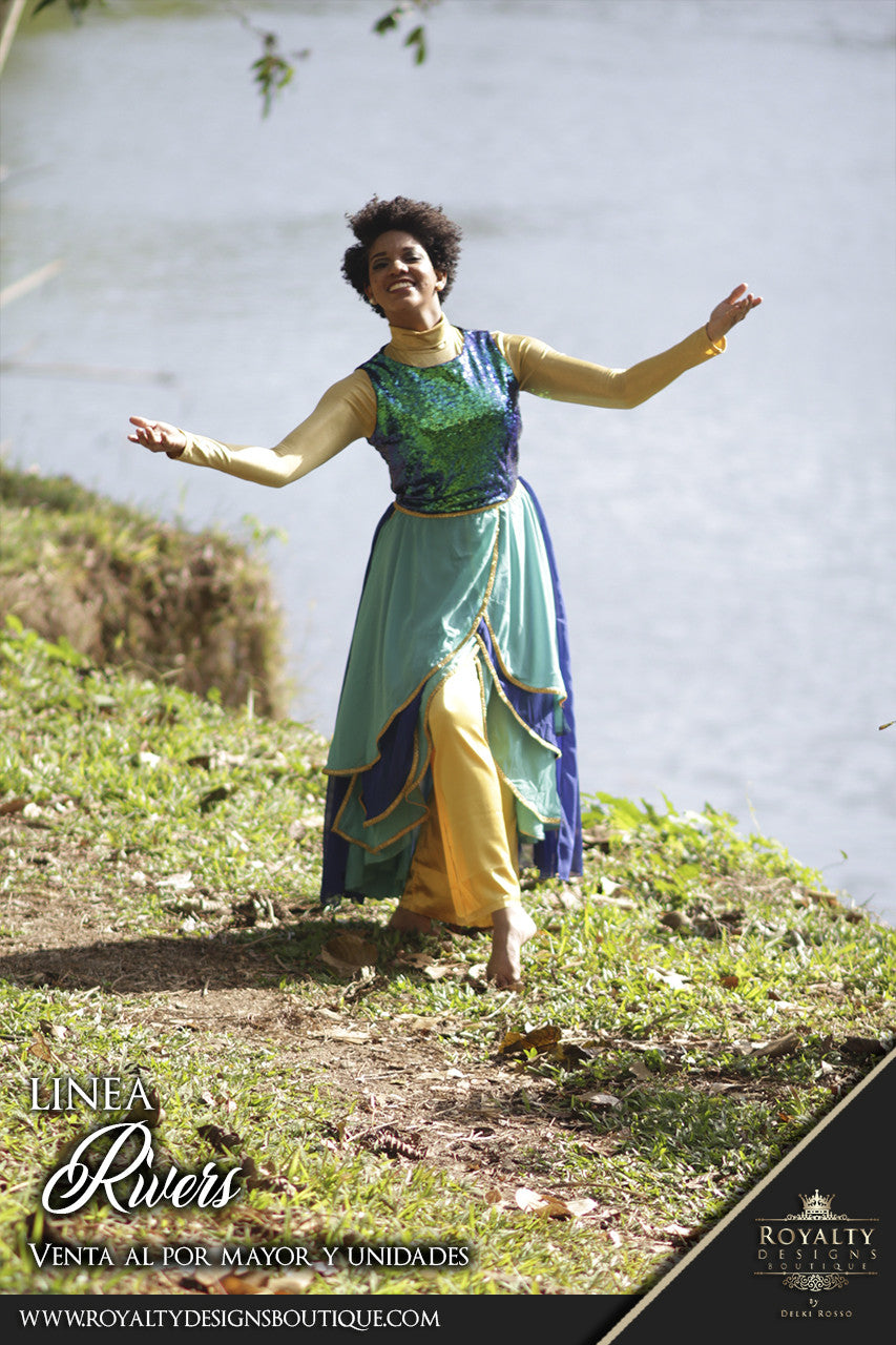 Vestido Elegante RIVERS - Royalty Designs Boutique por Delki Rosso
Dance Garments RIVERS - Royalty Designs Boutique by Delki Rosso