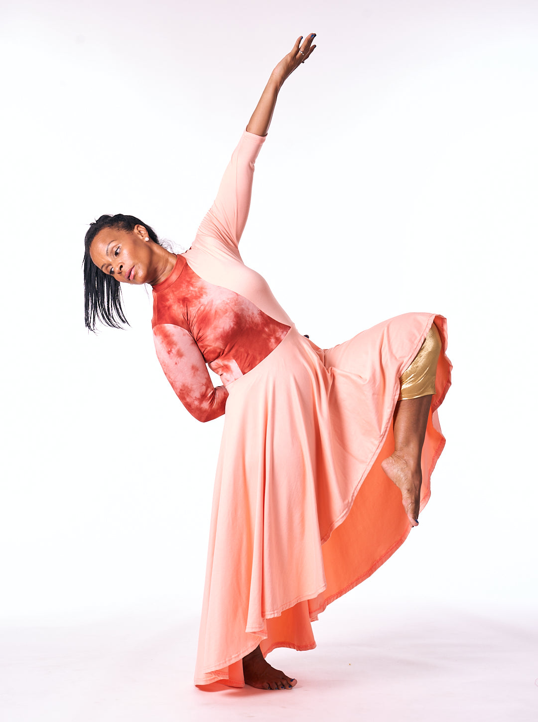 Ignite Flow – Hi-Low Lycra Praise Dance Tunic