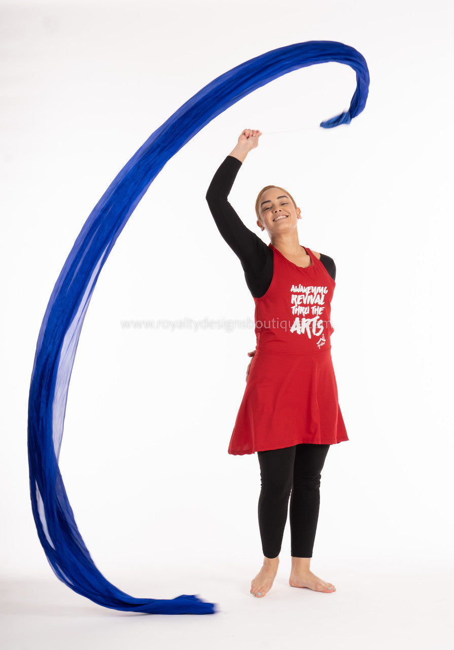 Throw Streamer - Silk Flower Praise & Worship Dance | Colors Vary