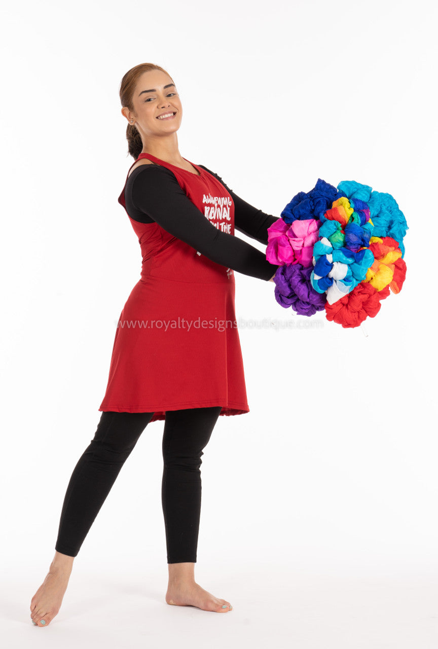 Throw Streamer - Silk Flower Praise & Worship Dance | Colors Vary