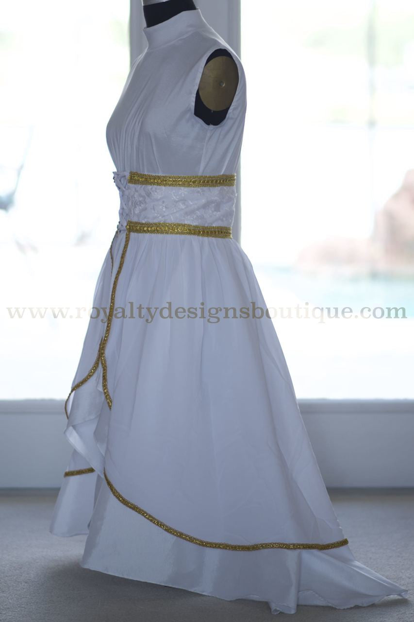 Eva Overlay Chiffon Skirt with Gold Trim – Custom Chiffon Colors Available - Must Popular
