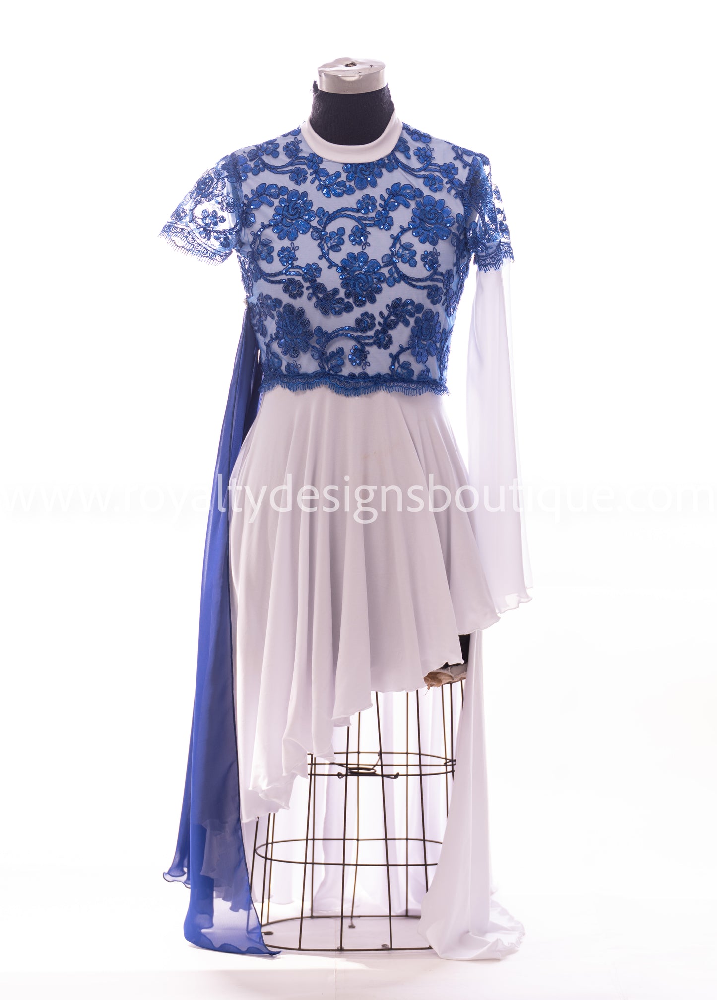 Eden Bloom Dance Tunic | Lycra & Chiffon – Kingdom Covenant Collection