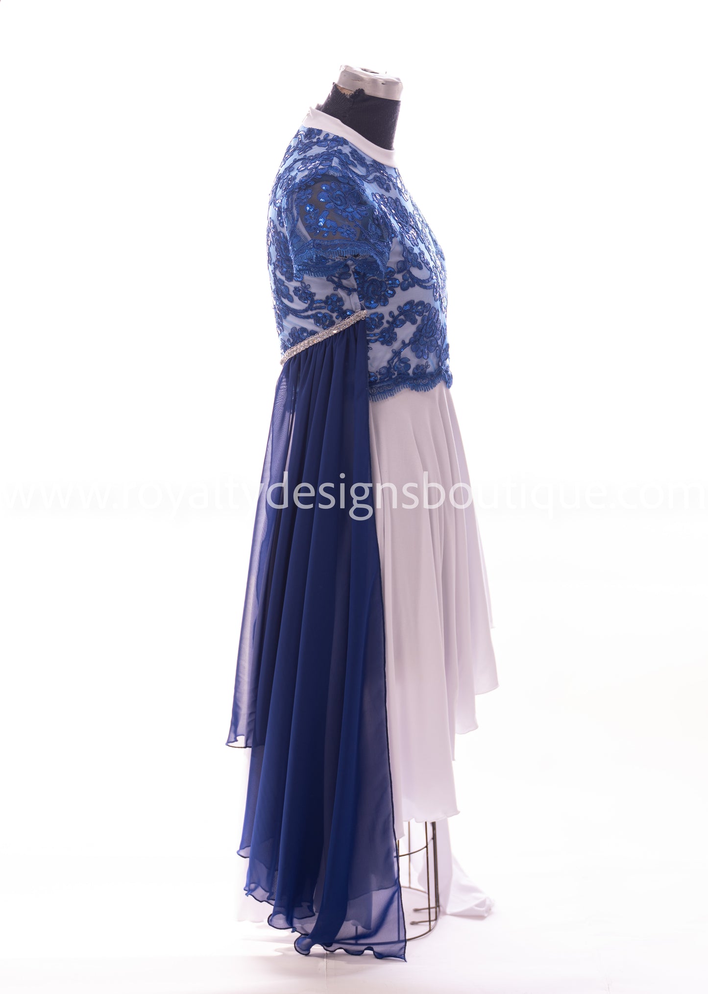 Eden Bloom Dance Tunic | Lycra & Chiffon – Kingdom Covenant Collection