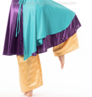 Satin Straight-Leg Praise Dance Pants (Color Variations Available)
