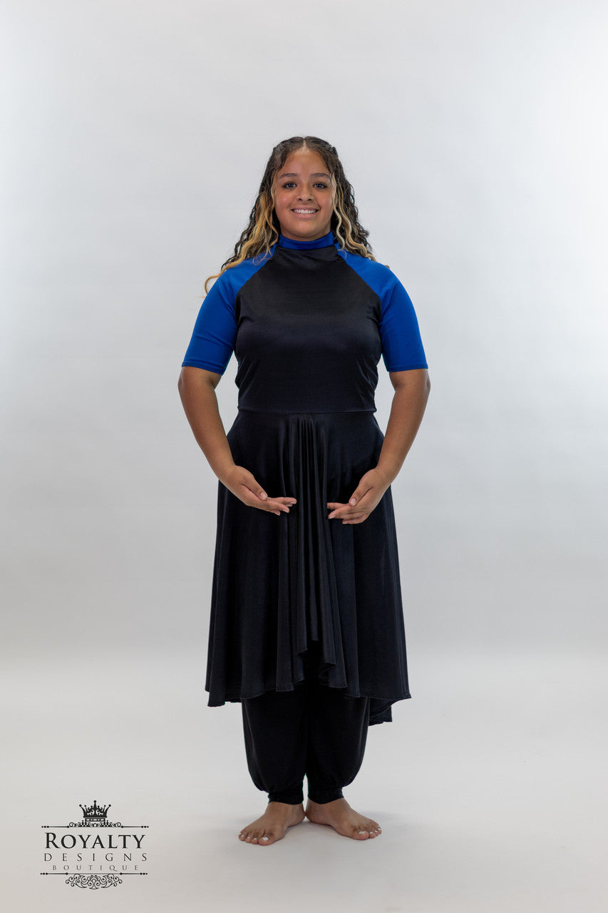 Black and Blue Tunic ( Final Sale ! )
