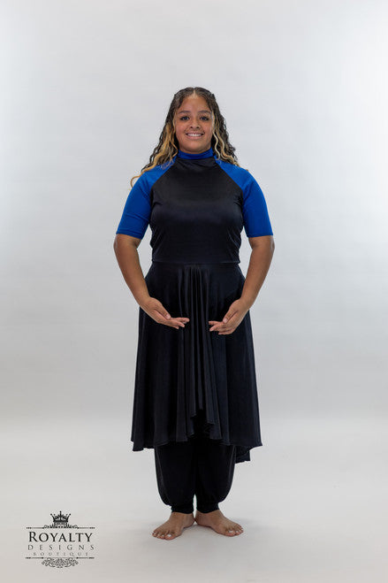 Black and Blue Tunic ( Final Sale ! )