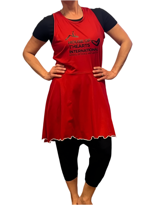 HOTAI School Lycra Tunic – Official Uniform (Red)