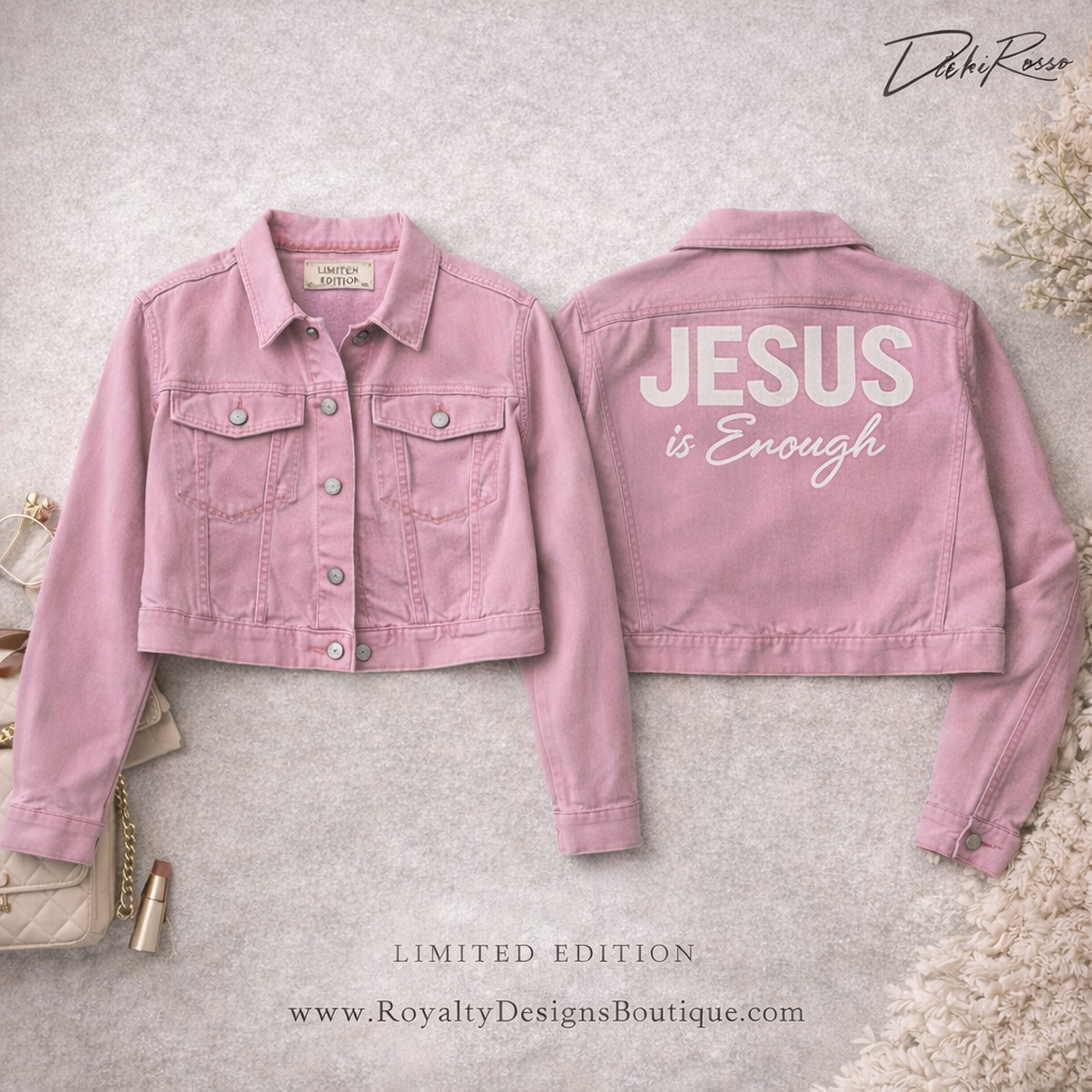 Jesus is Enough - Jean Jacket I Limited Edition