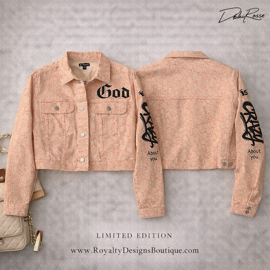 God is Crazy about You - Jean Jacket  I Limited Edition