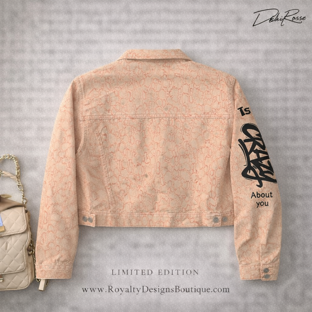 God is Crazy about You - Jean Jacket  I Limited Edition