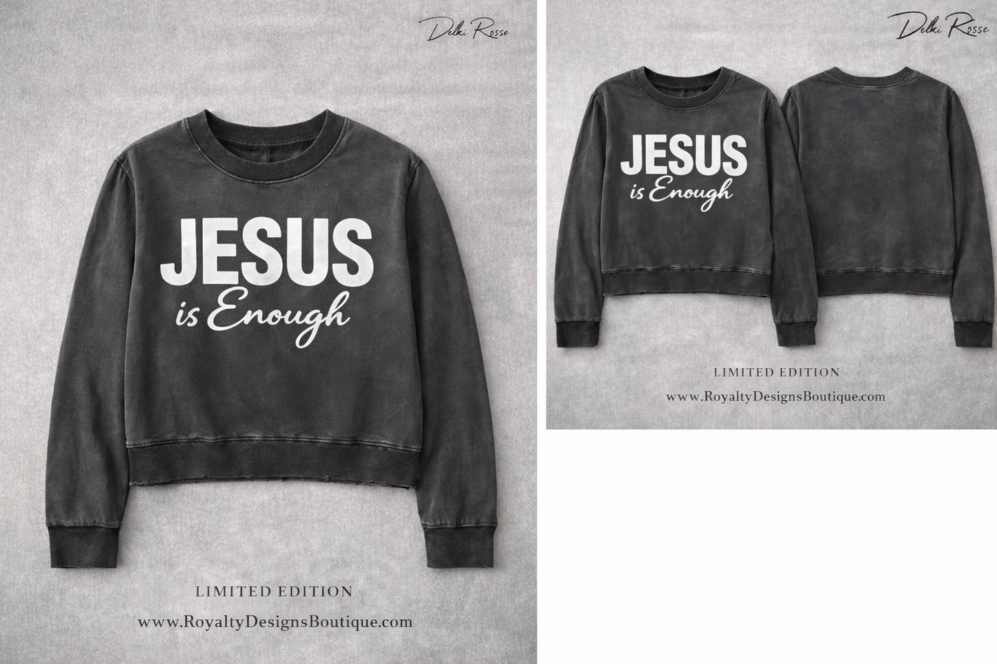 Jesus is Enough - Sweatshirt  I Limited Edition