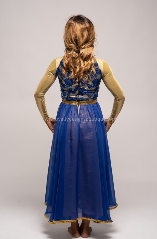 Princess Praise Dance Dress in Sequin and Chiffon | Available in Multiple Colors I Princess Collection