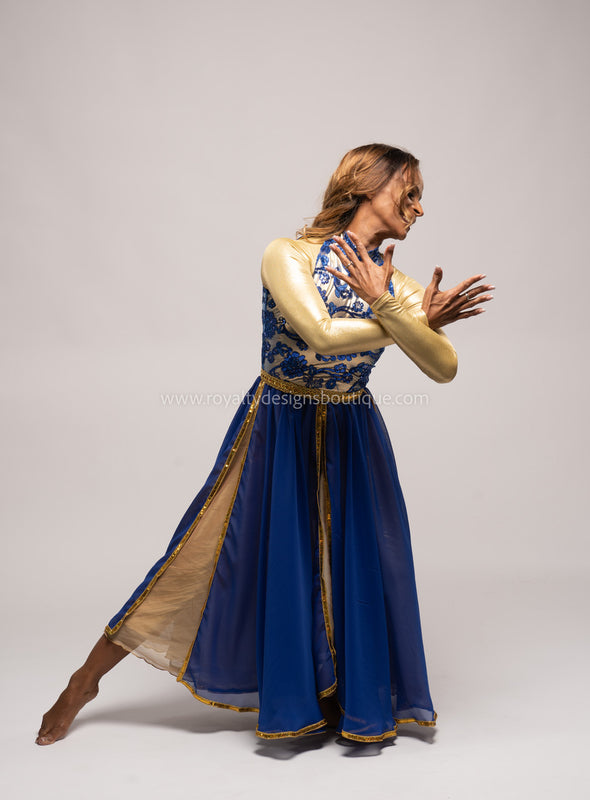 Princess Praise Dance Dress in Sequin and Chiffon | Available in Multiple Colors I Princess Collection