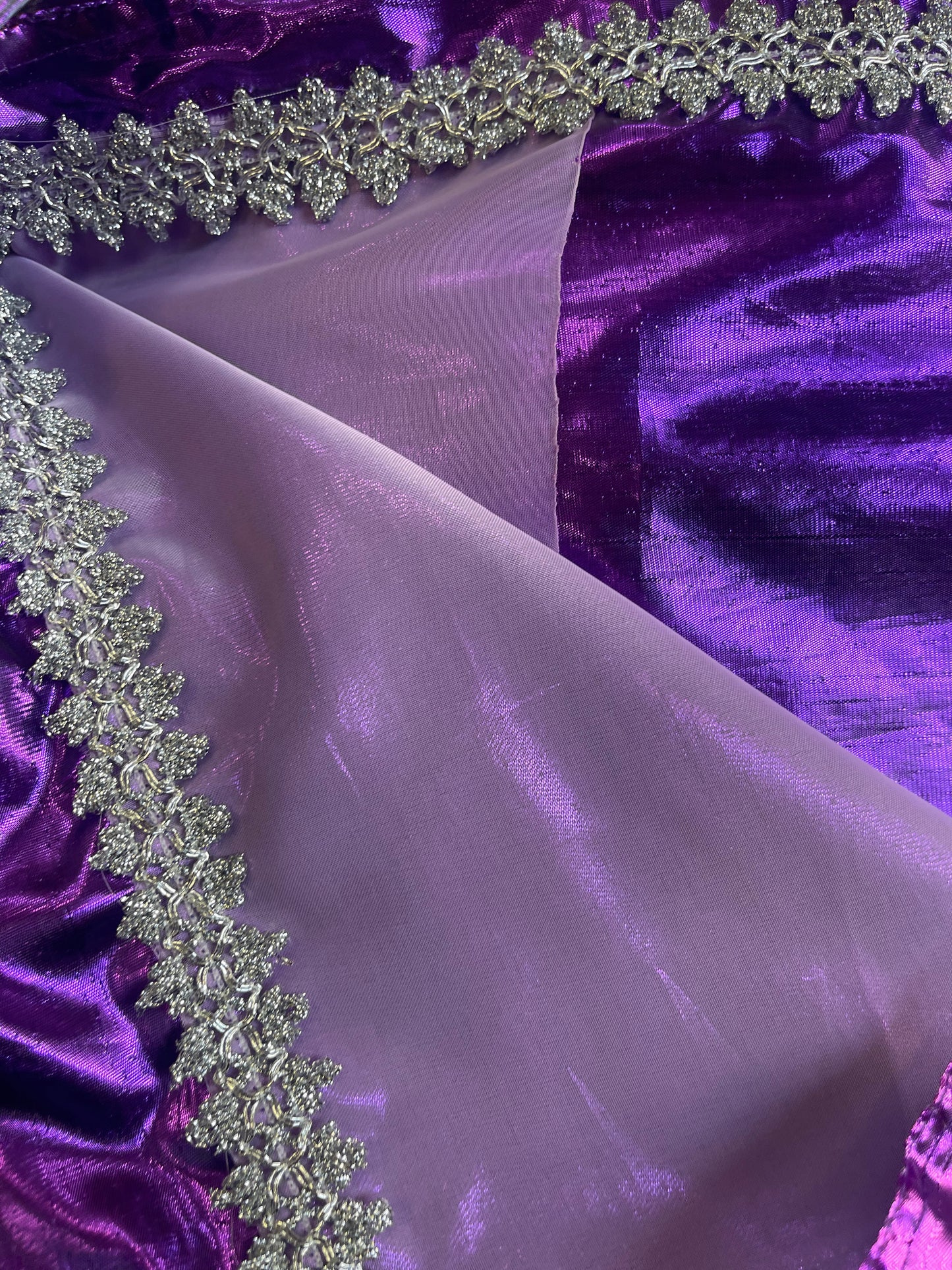 Translucent Double-Layer Lamé Worship Flags| Flex Rod | Colors Vary
