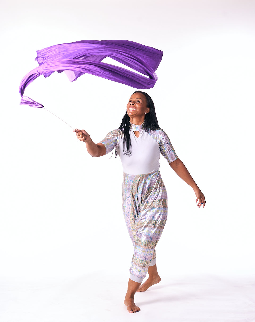 Throw Streamer - Silk Flower Praise & Worship Dance  | Colors Vary