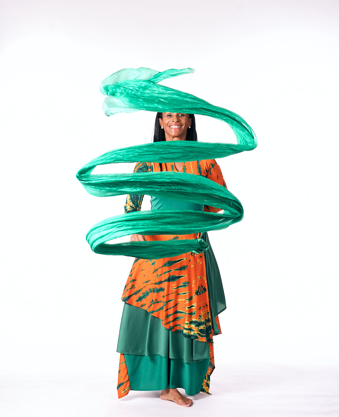 Throw Streamer - Silk Flower Praise & Worship Dance  | Colors Vary