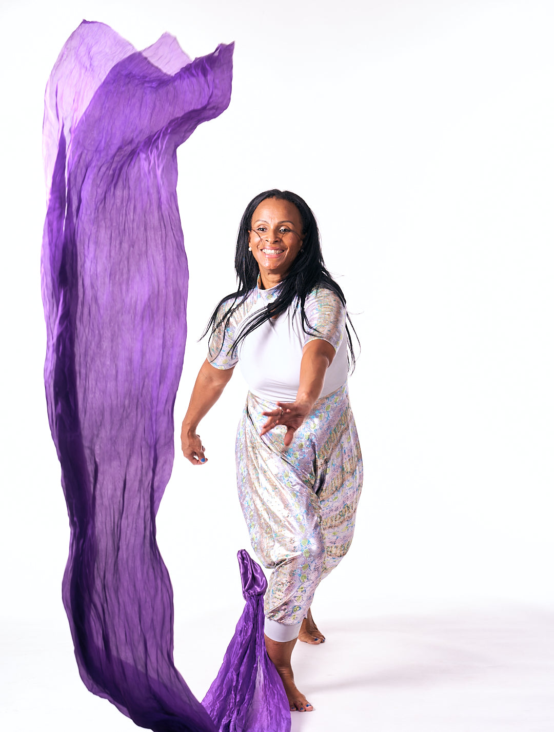 Throw Streamer - Silk Flower Praise & Worship Dance  | Colors Vary