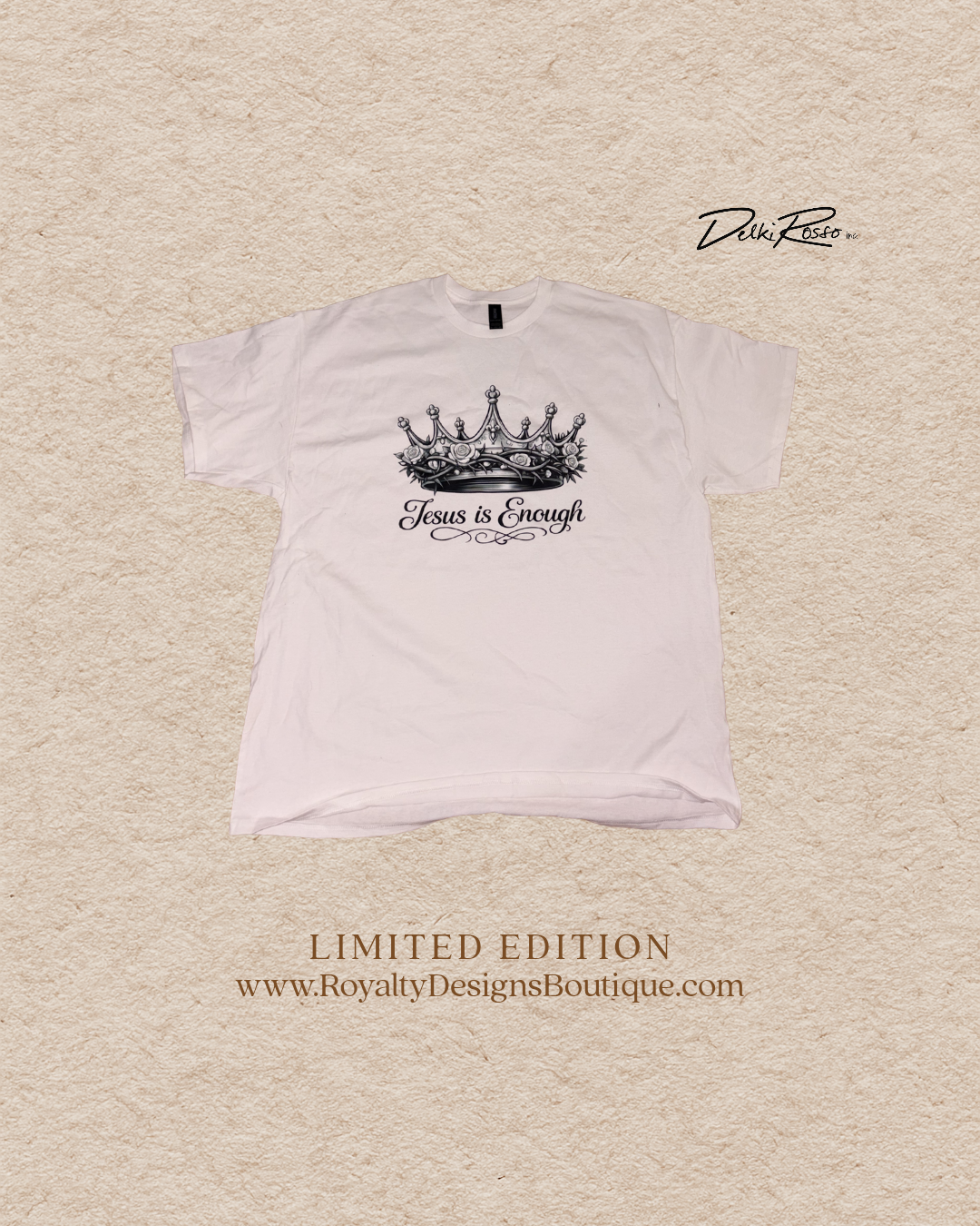 Jesus is ENOUGH - Crown design T-shirt  I Limited Edition