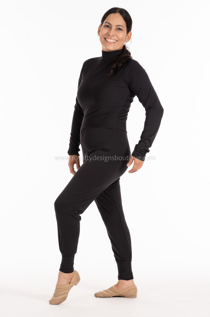 Capri Unitard – Stretch Satin Praise & Worship Dancewear