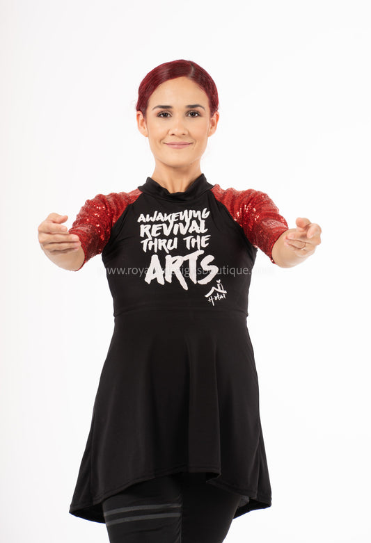 Mid Sleeve Sequin HOTAI Uniform Ephod