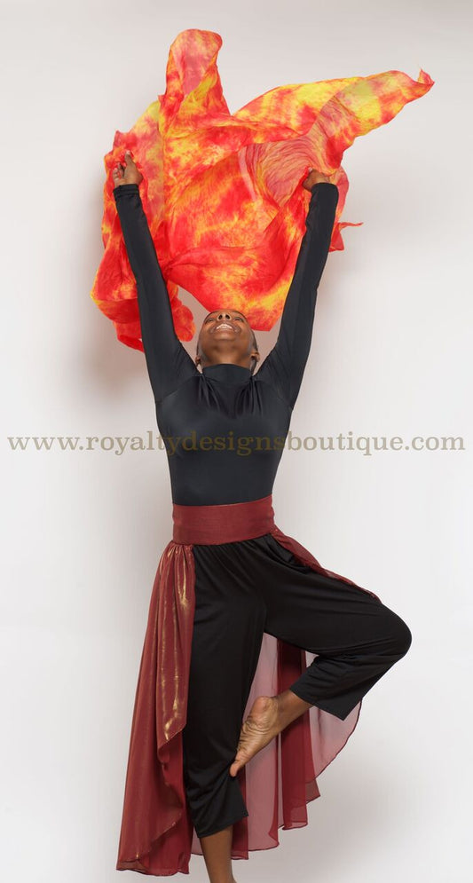 Praise Silk Fire Veil