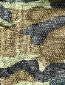 Camo with Black Praise Dance Sash / Belt ( Final Sale )*