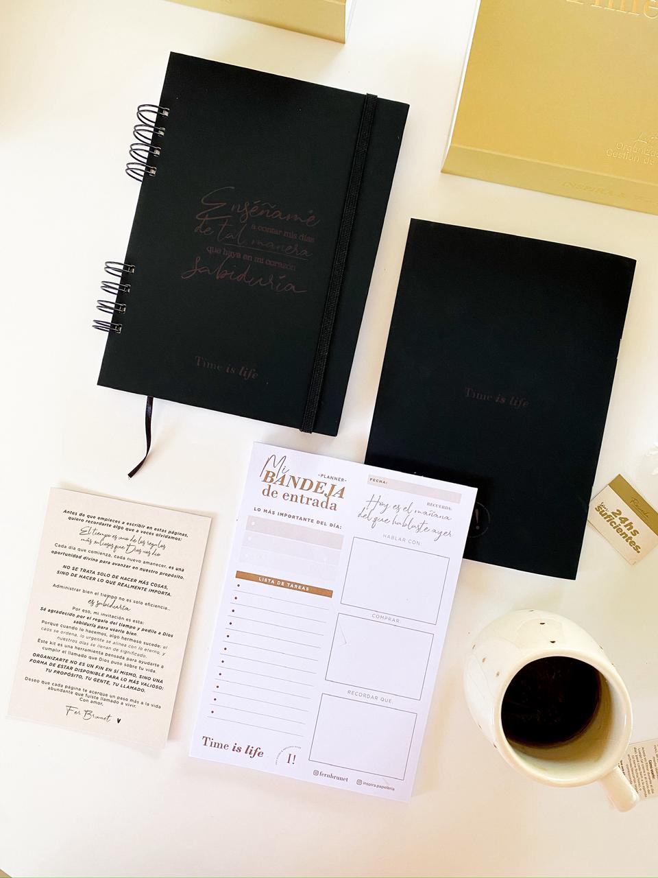 INSPIRA – Kit de Planner, Agenda y Journal para una Vida con Propósito