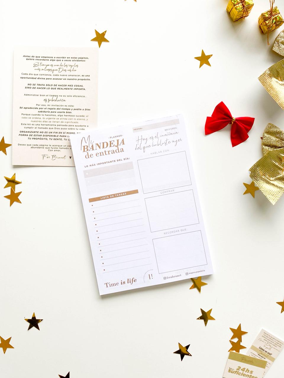 INSPIRA – Kit de Planner, Agenda y Journal para una Vida con Propósito