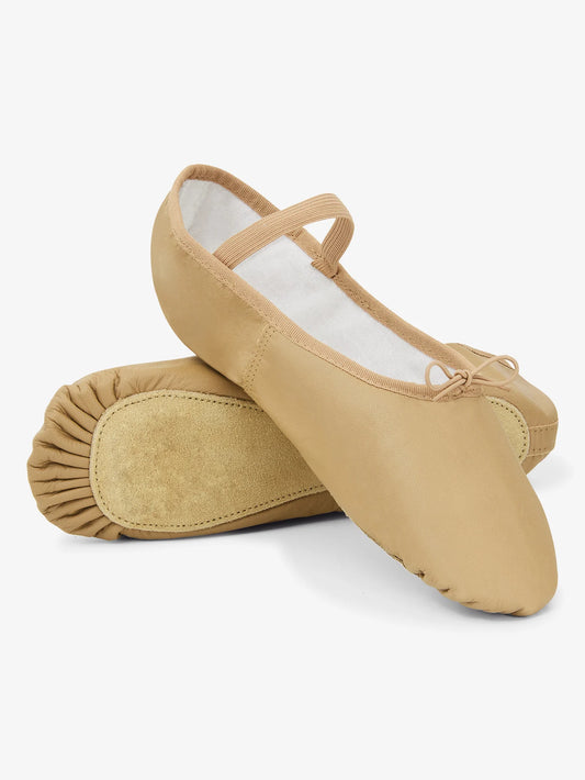 Adult Leather Full-Sole Ballet Shoes