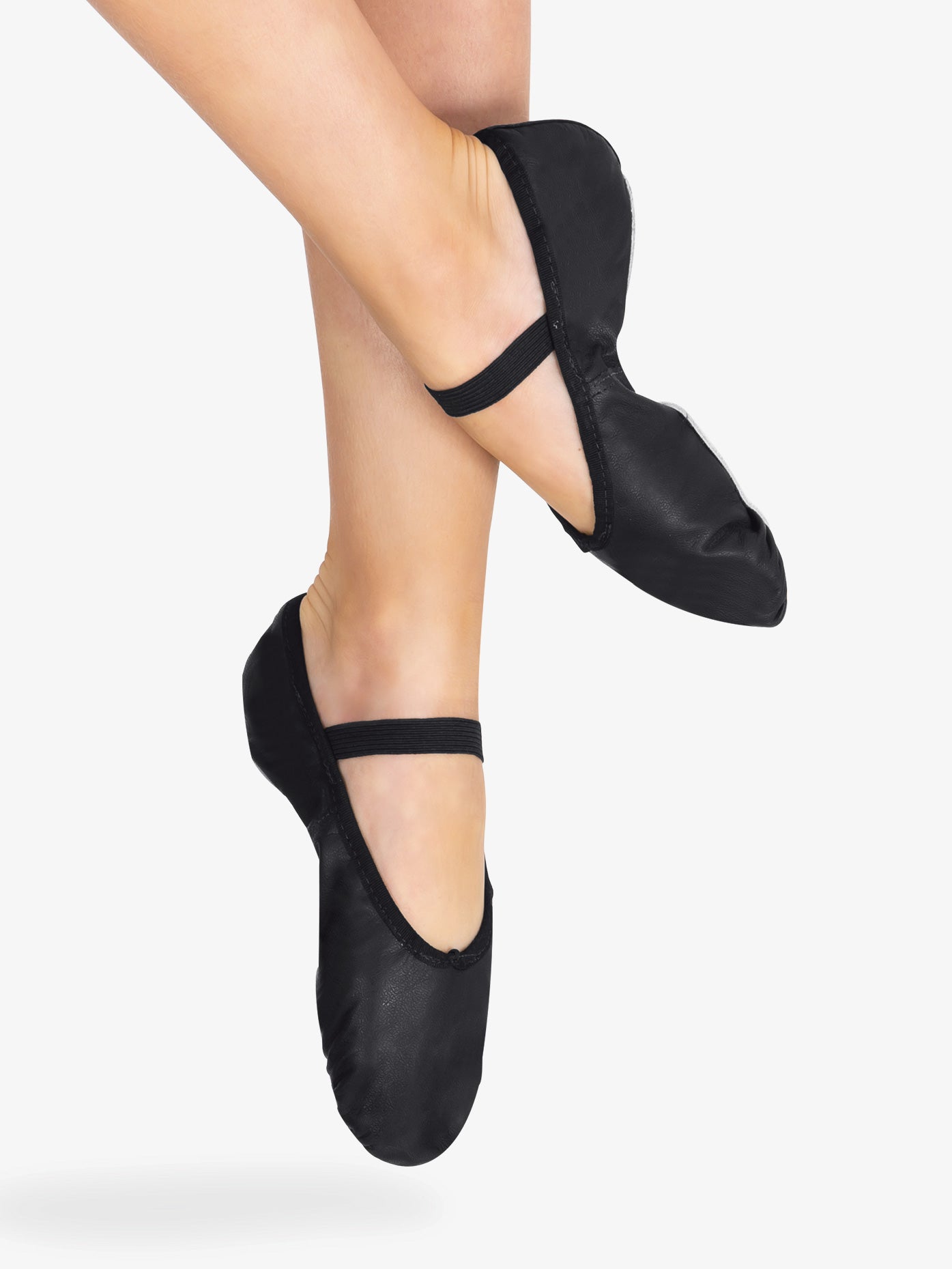 Adult Leather Full-Sole Ballet Shoes